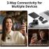 DJI Mic 3 (1 TX + 1 RX), Wireless Lavalier Mic for iPhone/Camera/Android, Ultralight, Extended Operating Time & Fast Charging, 1312ft (400m) Transmission, Noise Cancelling, Vlog, Streaming